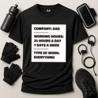 Dad Company Cooling Performance Crew T-Shirt