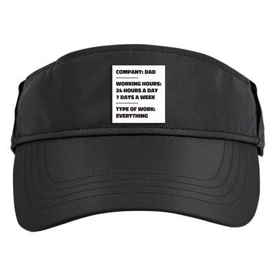 Dad Company Adult Drive Performance Visor