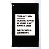 Dad Company Golf Towel