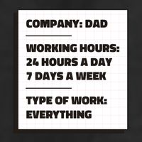 Dad Company Golf Towel