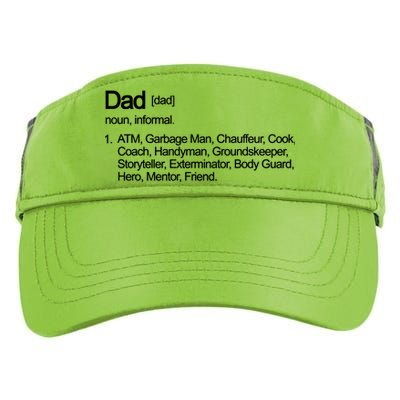 Dad Definition Of All Things Adult Drive Performance Visor