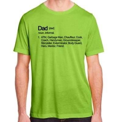 Dad Definition Of All Things Adult ChromaSoft Performance T-Shirt