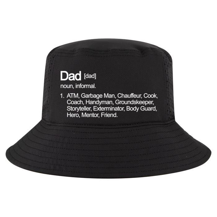 Dad Definition Of All Things Cool Comfort Performance Bucket Hat