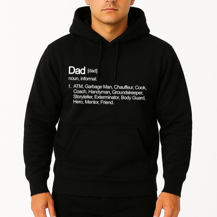 Dad Definition Of All Things Hoodie
