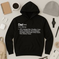 Dad Definition Of All Things Hoodie