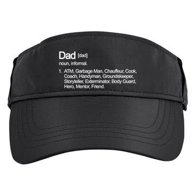 Dad Definition Of All Things Adult Drive Performance Visor