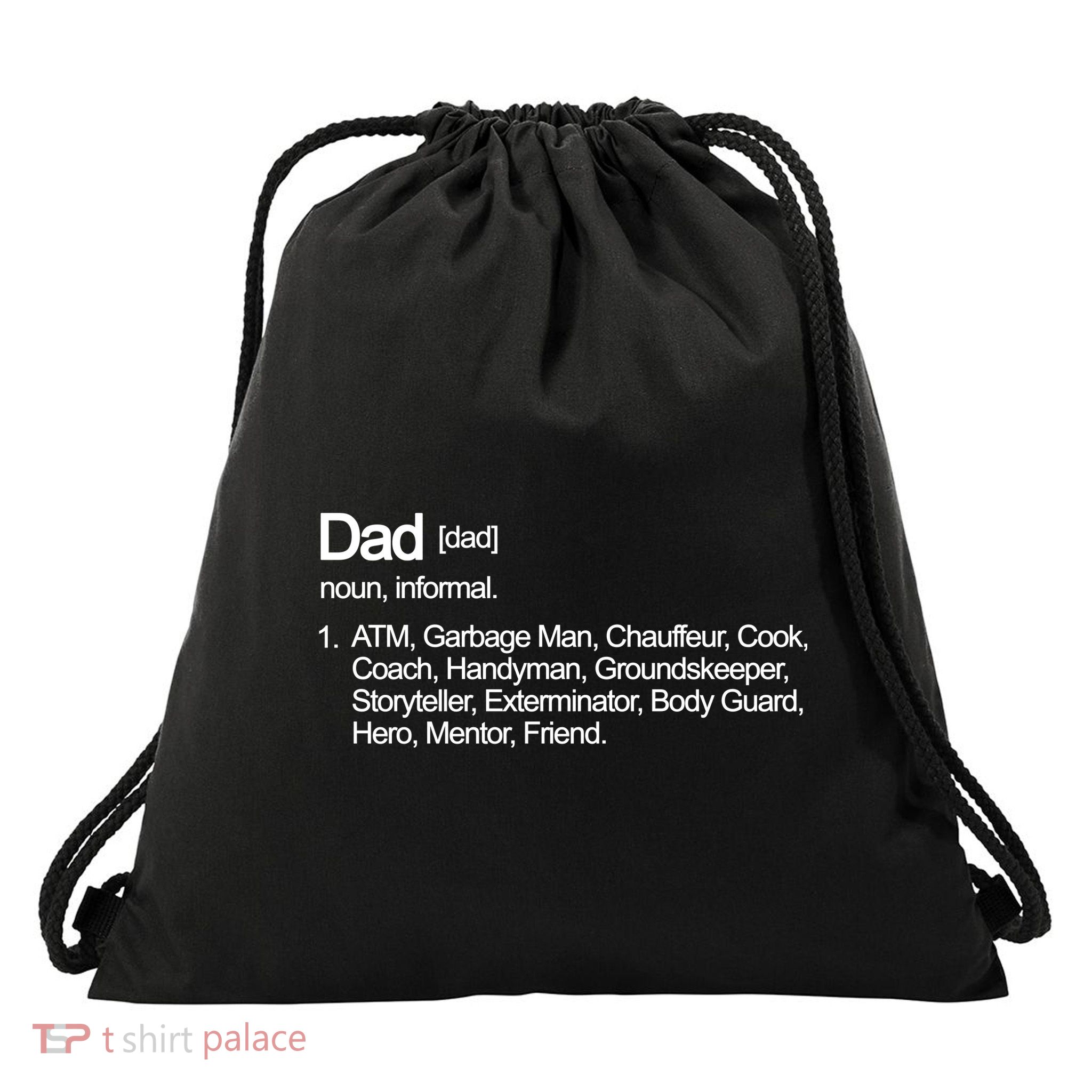 Dad Definition Of All Things Drawstring Bag