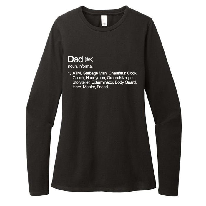 Dad Definition Of All Things Womens CVC Long Sleeve Shirt