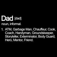 Dad Definition Of All Things 16 in Basic Backpack