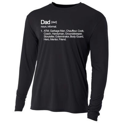 Dad Definition Of All Things Cooling Performance Long Sleeve Crew