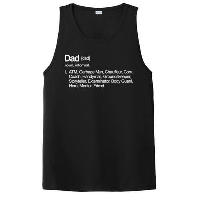 Dad Definition Of All Things PosiCharge Competitor Tank