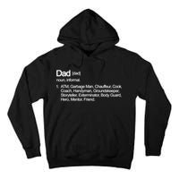 Dad Definition Of All Things Tall Hoodie