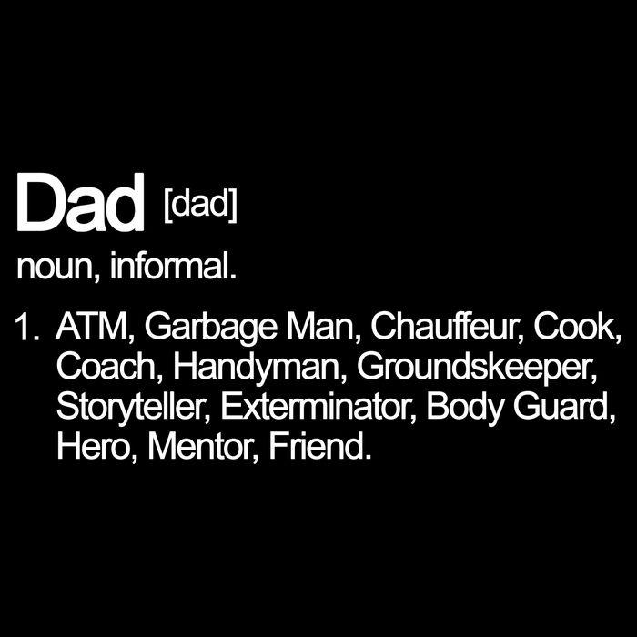 Dad Definition Of All Things Toddler Fine Jersey T-Shirt