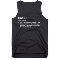 Dad Definition Of All Things Tank Top