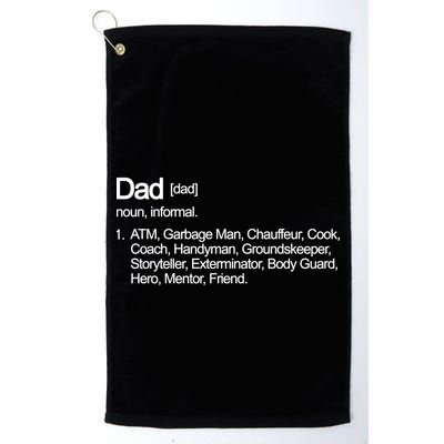 Dad Definition Of All Things Golf Towel