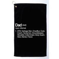 Dad Definition Of All Things Golf Towel