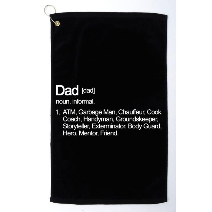 Dad Definition Of All Things Golf Towel