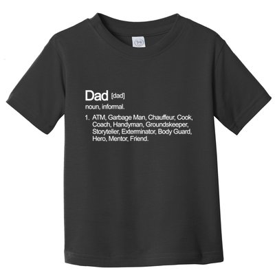 Dad Definition Of All Things Toddler T-Shirt