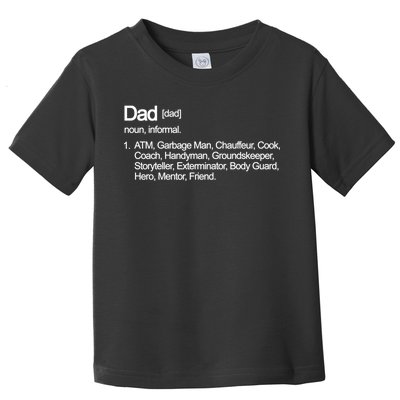 Dad Definition Of All Things Toddler T-Shirt