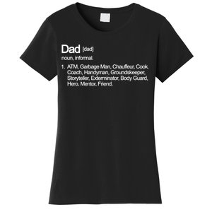 Dad Definition Of All Things Women's T-Shirt