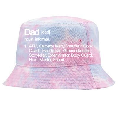 Dad Definition Of All Things Tie-Dyed Bucket Hat