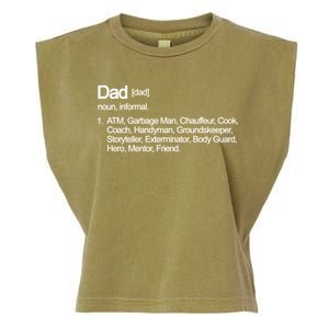 Dad Definition Of All Things Garment-Dyed Women's Muscle Tee