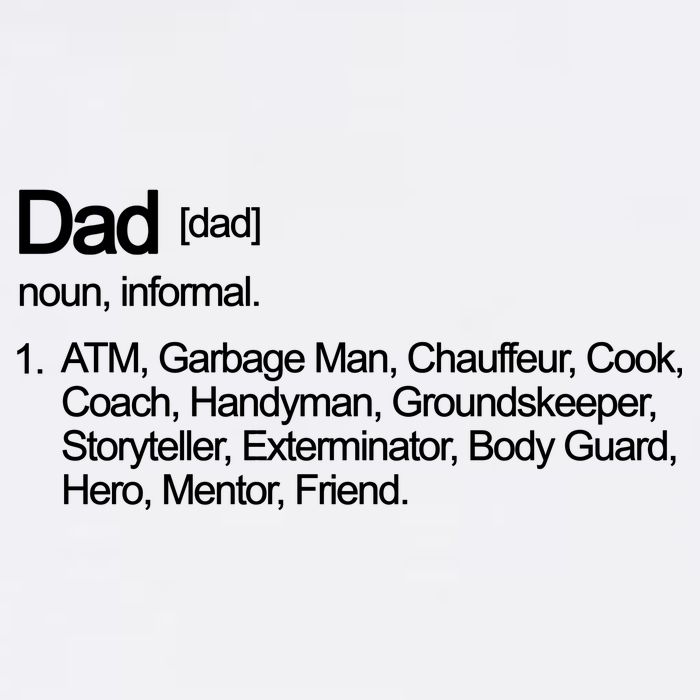 Dad Definition Of All Things Garment-Dyed Sweatshirt