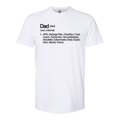 Dad Definition Of All Things Softstyle CVC T-Shirt