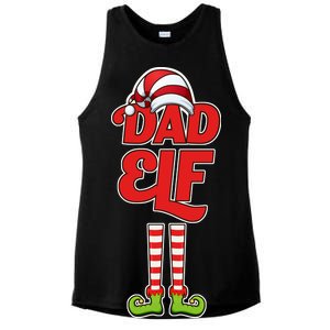 Dad Elf Ladies PosiCharge Tri-Blend Wicking Tank