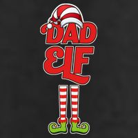 Dad Elf 7 Panel Mesh Trucker Snapback Hat