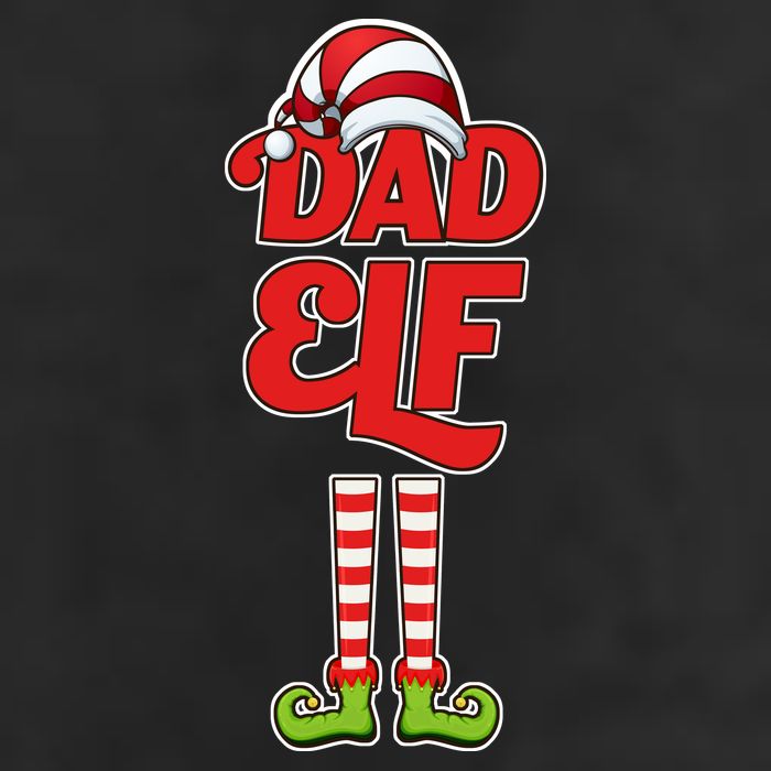 Dad Elf 7 Panel Mesh Trucker Snapback Hat