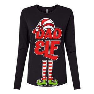 Dad Elf Womens Cotton Relaxed Long Sleeve T-Shirt