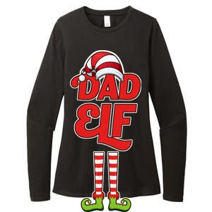 Dad Elf Womens CVC Long Sleeve Shirt