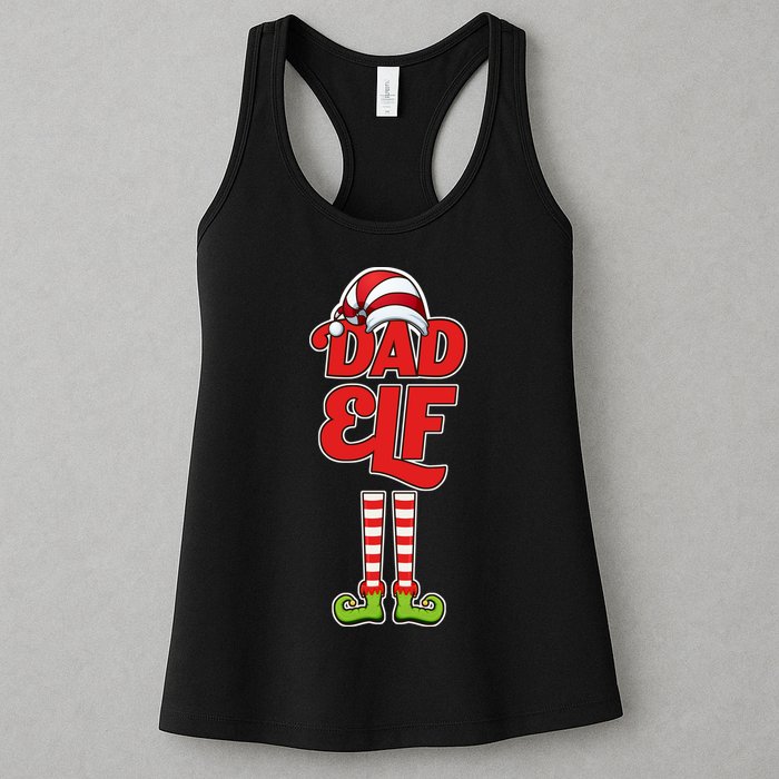 Dad Elf Womens Tank Top