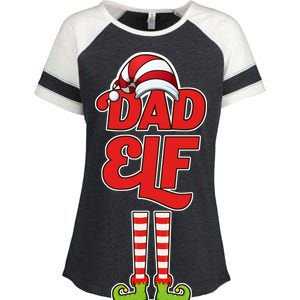 Dad Elf Enza Ladies Jersey Colorblock Tee