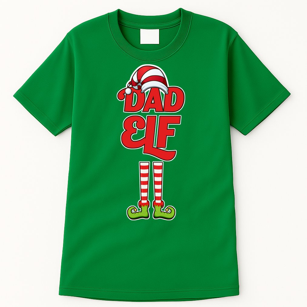 Dad Elf Tall T-Shirt
