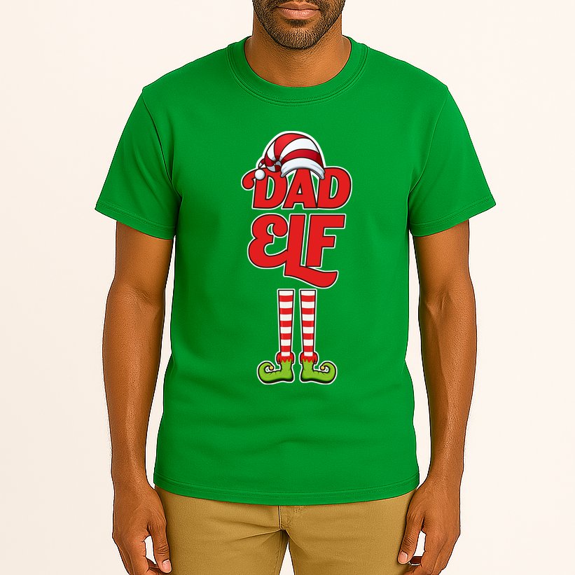 Dad Elf Tall T-Shirt