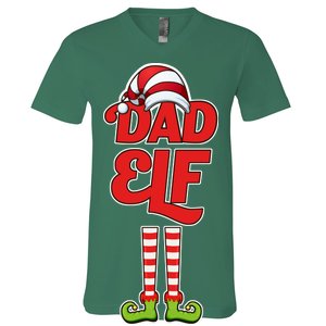 Dad Elf V-Neck T-Shirt