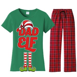 Dad Elf Women's Flannel Pajama Set