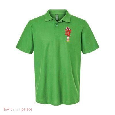 Dad Elf Softstyle Adult Sport Polo