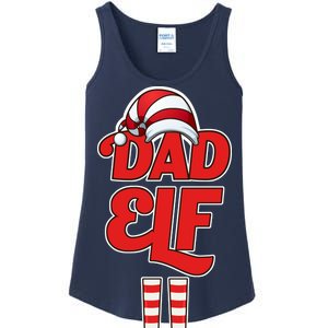 Dad Elf Ladies Essential Tank