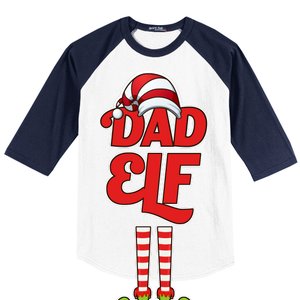 Dad Elf Baseball Sleeve Shirt