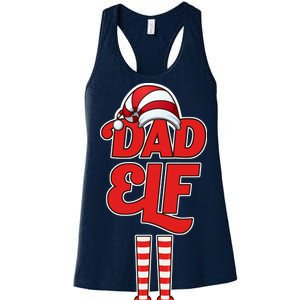 Dad Elf Women's Racerback Tank