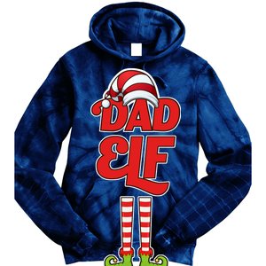 Dad Elf Tie Dye Hoodie