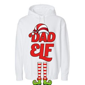 Dad Elf Garment-Dyed Fleece Hoodie