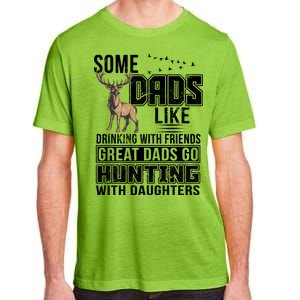 Dad Hunting With Daughters Adult ChromaSoft Performance T-Shirt