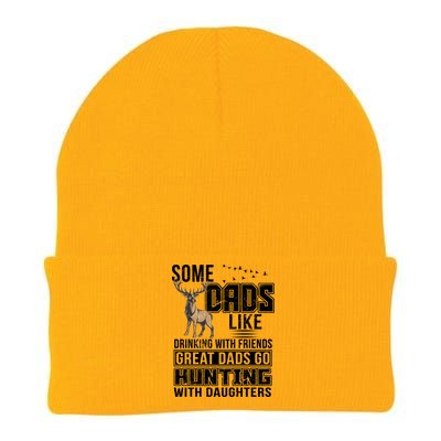 Dad Hunting With Daughters Knit Cap Winter Beanie