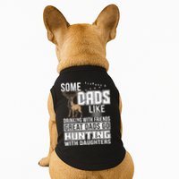 Dad Hunting With Daughters Doggie Tank