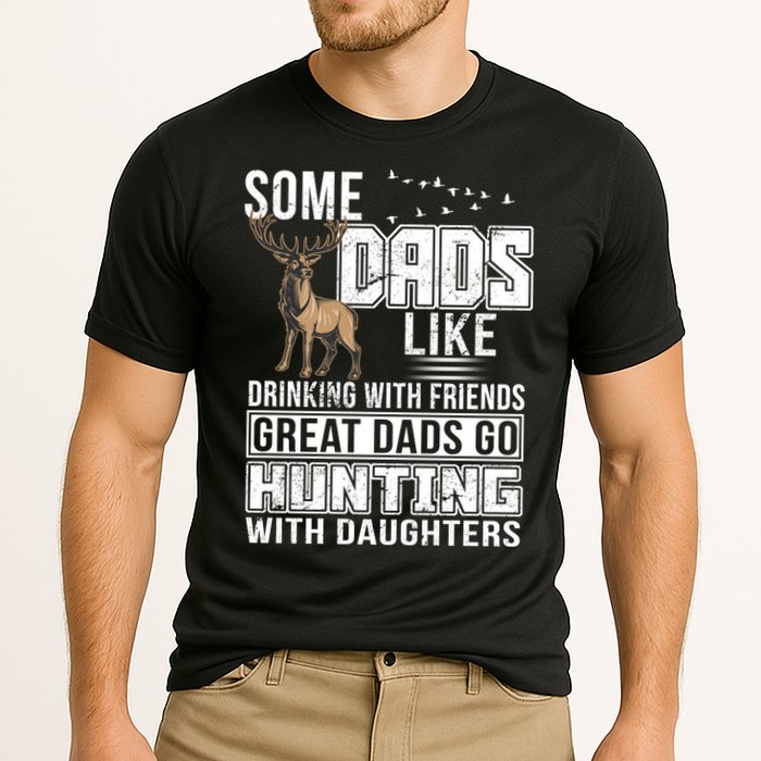 Dad Hunting With Daughters Performance Shirt