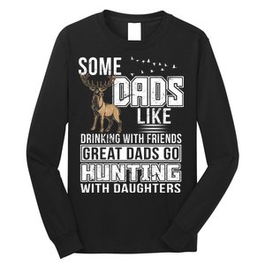 Dad Hunting With Daughters Long Sleeve Shirt